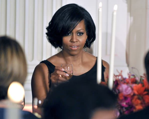 Hair Icon | Michelle Obama Hairstyles 43