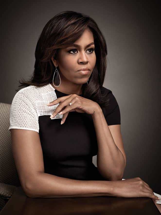Hair Icon | Michelle Obama Hairstyles 46