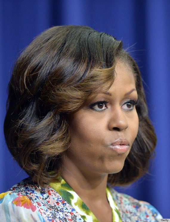 Hair Icon | Michelle Obama Hairstyles 52