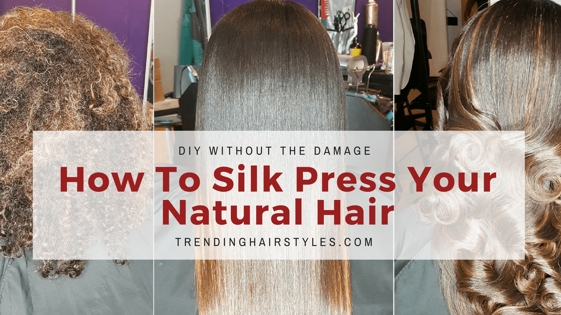 Silk Press On Natural Hair Diy Without Damaging Your Natural Curls